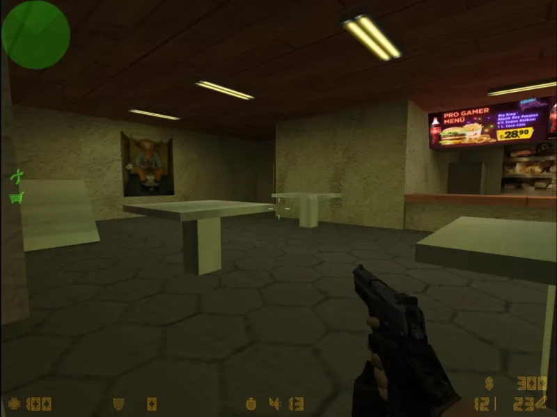 Скриншот  de_burgerpoop карта для CS 1.6: раскладки, точки, nav для ботов и оптимизация wpoly/epoly