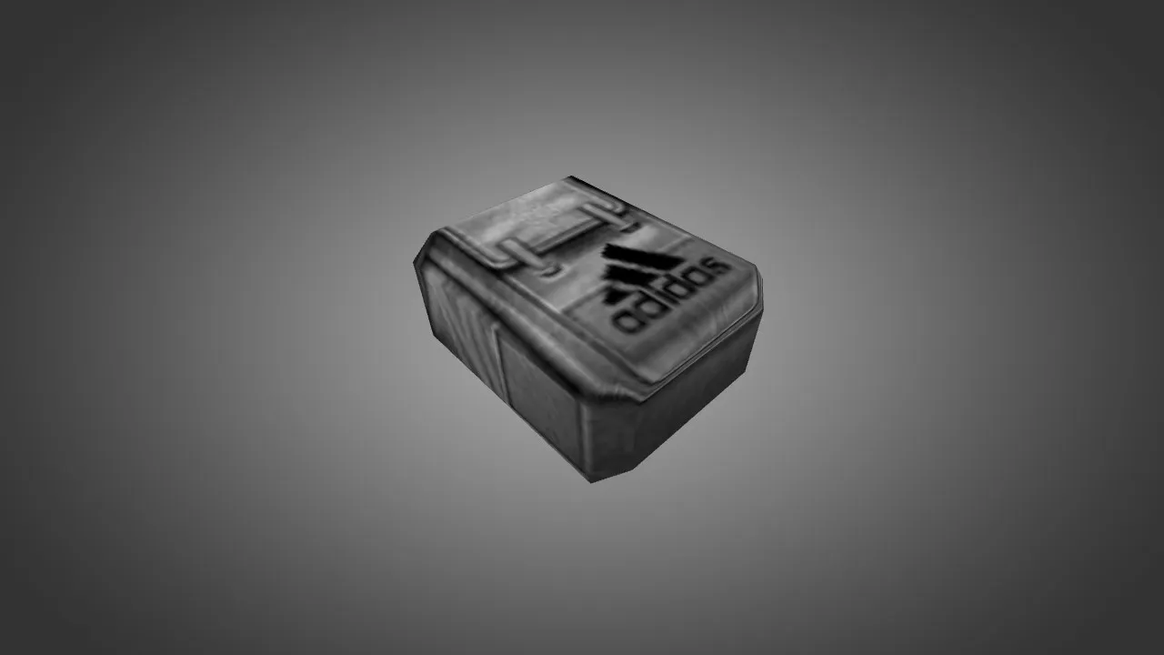 Скриншот Модель «Adidas White Backpack» для CS 1.6: v_, p_, w_ модели, анимация осмотра, звуки, качество текстур