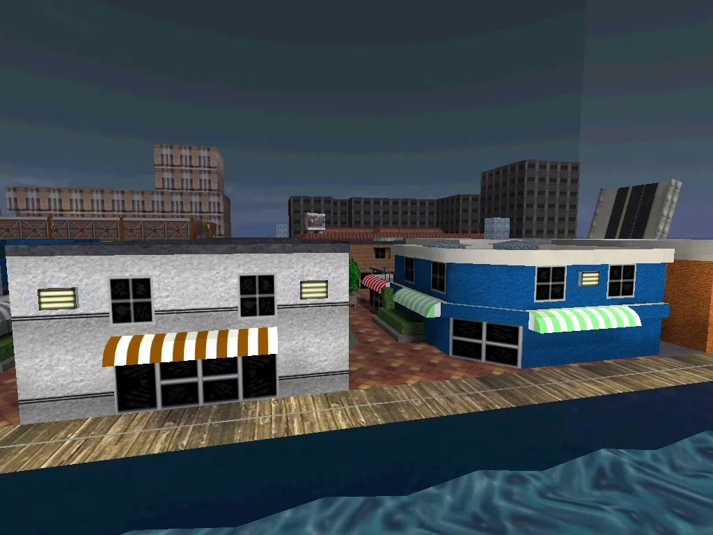 Скриншот  Карта counterstrike_town для CS 1.6: баланс сторон, точки, .nav и оптимизация