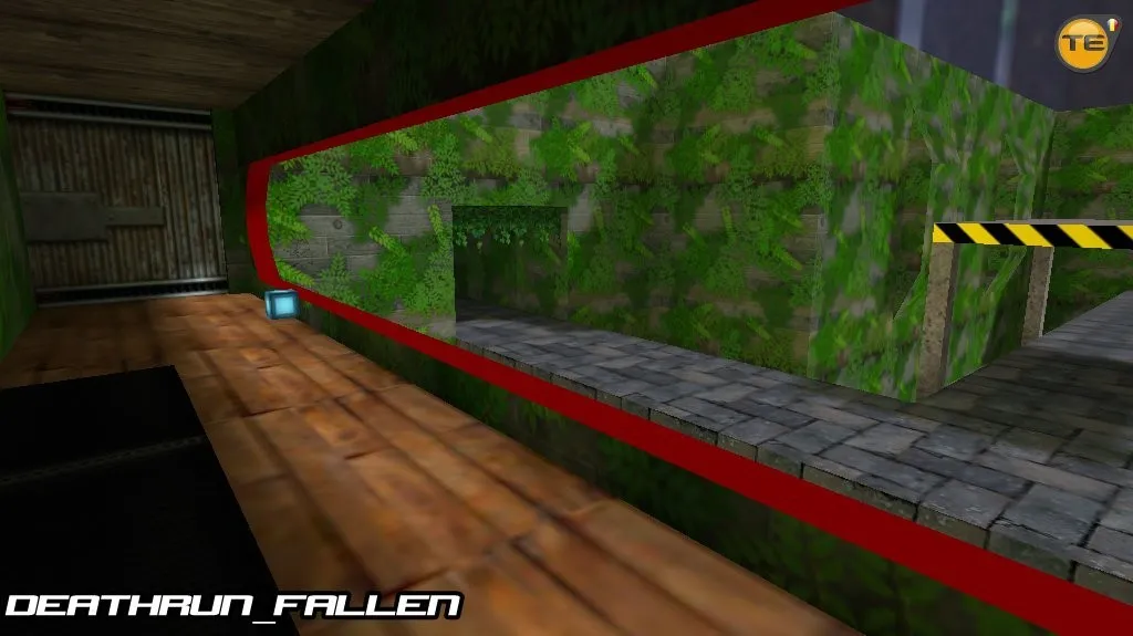 Скриншот  deathrun_fallen для CS 1.6: тактика за Т и КТ, точки, .nav, оптимизация и настройка ботов