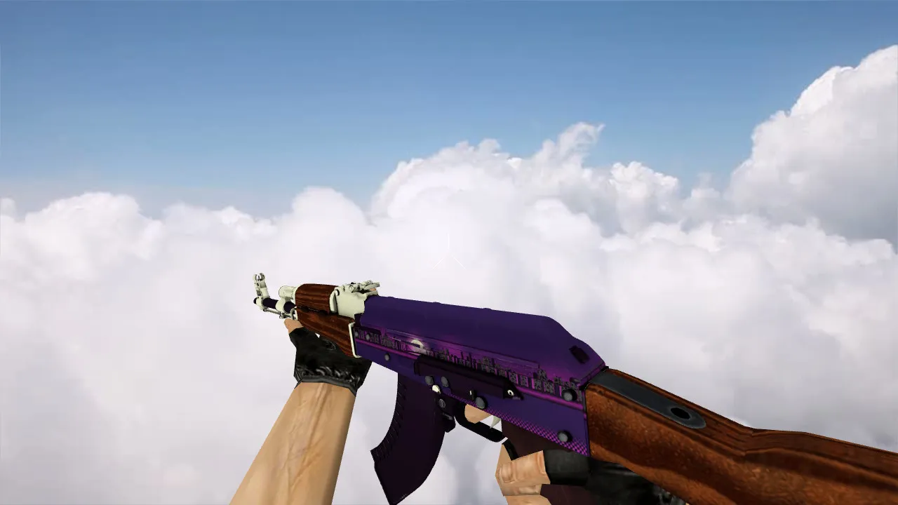 Скриншот Модель «AK-47 Moonrise» для CS 1.6: уникальный стиль и качество