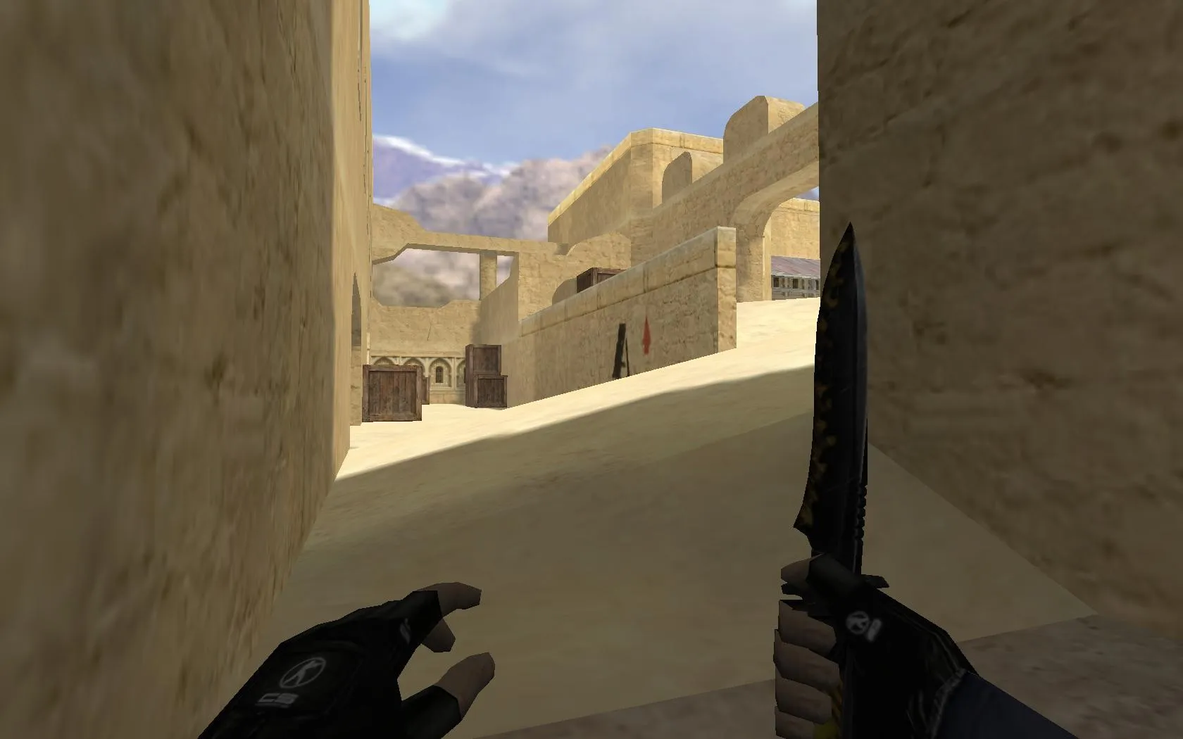 Скриншот  Карта de_sandman для CS 1.6: Технический обзор и стратегии