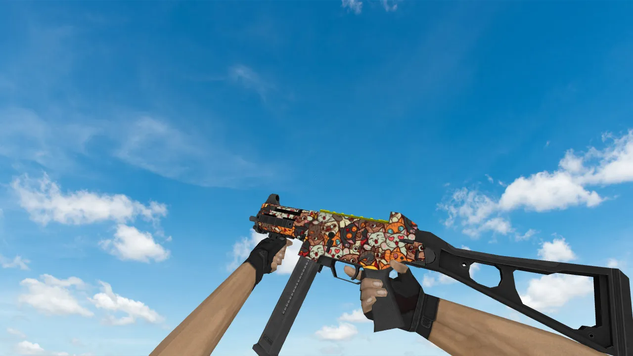 Скриншот Модель «UMP-45 PAW» для CS 1.6 — Отличное оружие для вашего арсенала