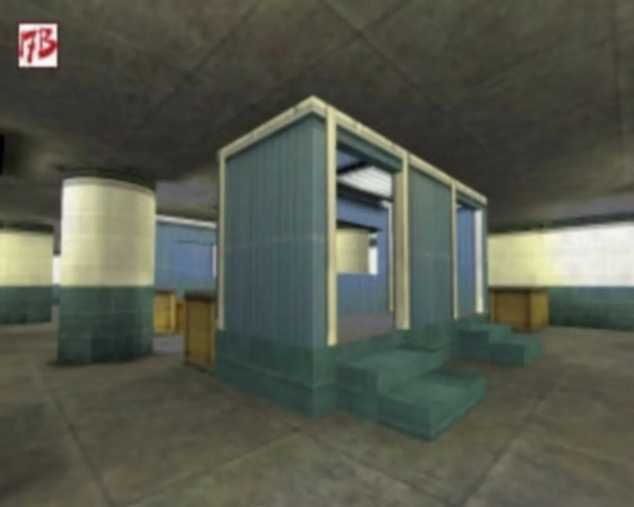 Скриншот  aim_first_pm — DE карта для CS 1.6: точки, боты .nav, баланс сторон и оптимизация wpoly/epoly