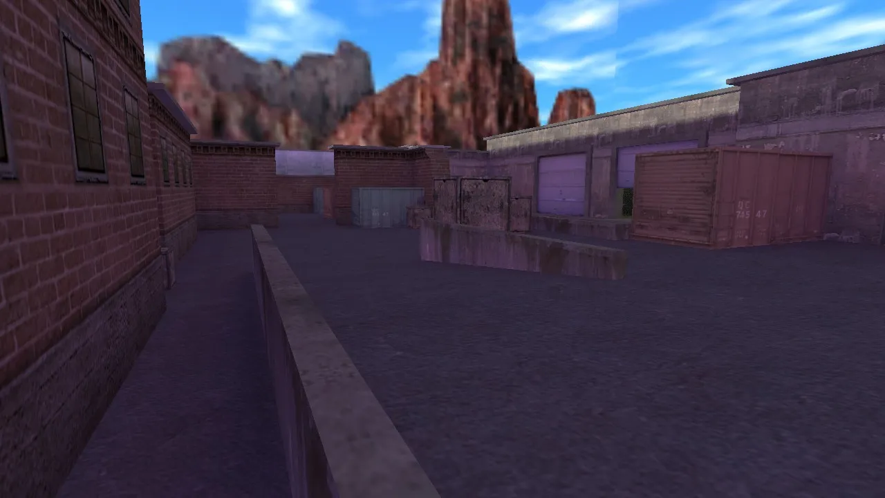 Скриншот  Карта de_trust для CS 1.6: тактические особенности и стратегии