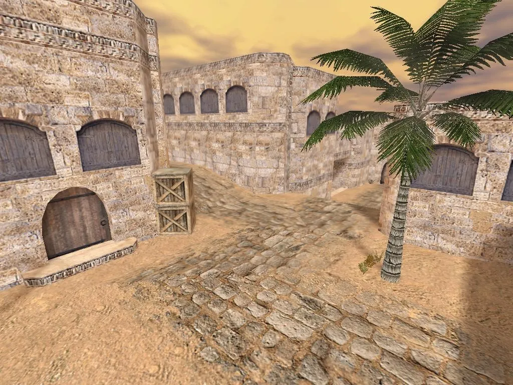 Скриншот  Карта de_byfly для CS 1.6: точки, рейты, bbot .nav, оптимизация wpoly/epoly и настройка под фпс