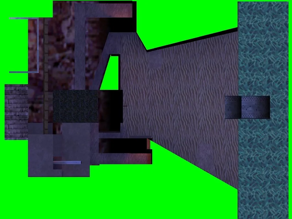 Скриншот  de_beach карта для CS 1.6: точки, маршруты, оптимизация и навигация ботов