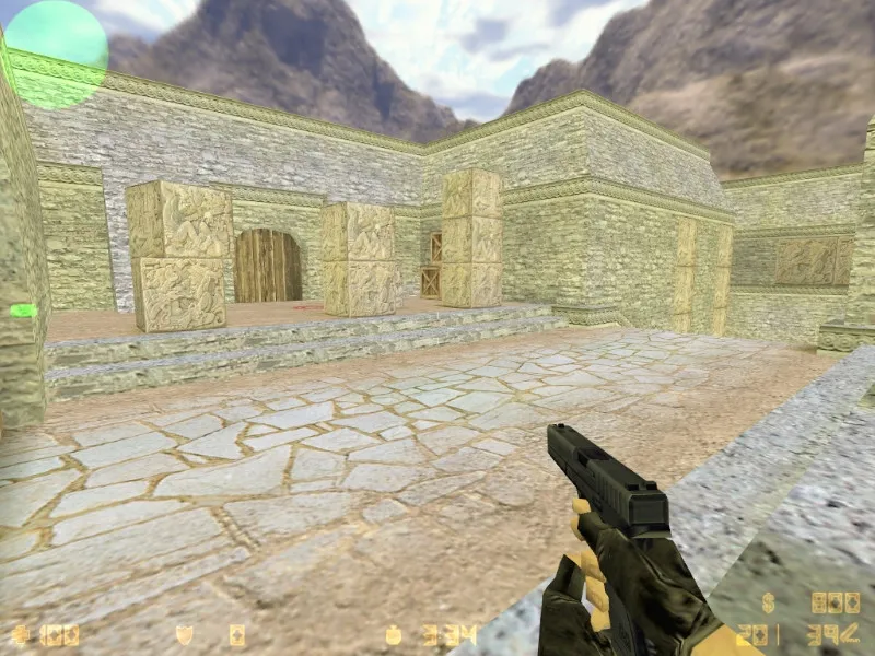 Скриншот  Карта de_yucatan для CS 1.6 - Тактическая карта с уникальным дизайном