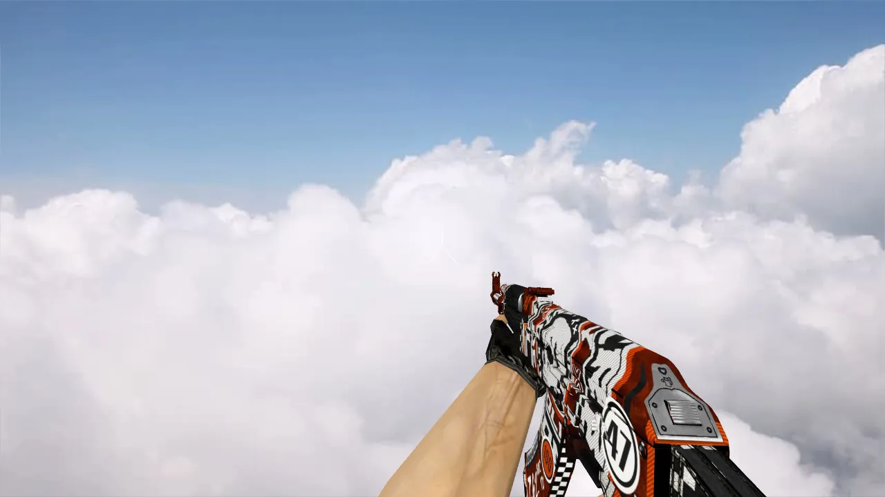 Скриншот Модель «AK-47 Demolition» для CS 1.6: высокое качество и уникальность