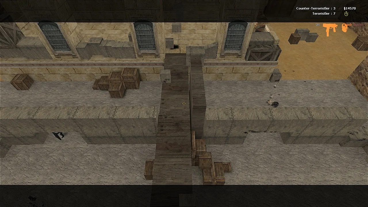 Скриншот  Карта de_noyan для CS 1.6 - тактический шутер в действии