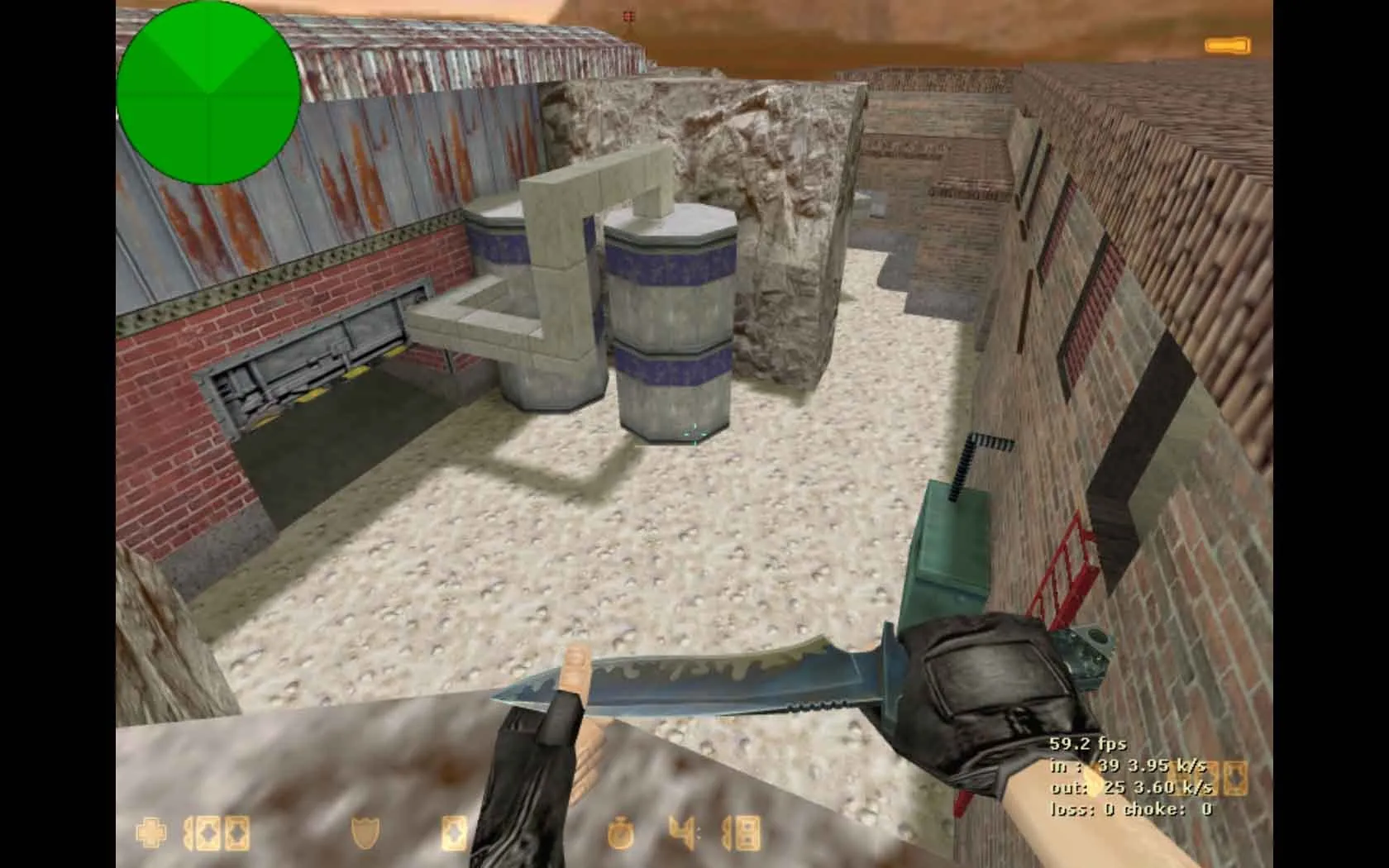 Скриншот  Карта «de_sandbrick» для CS 1.6 - подробное описание и особенности