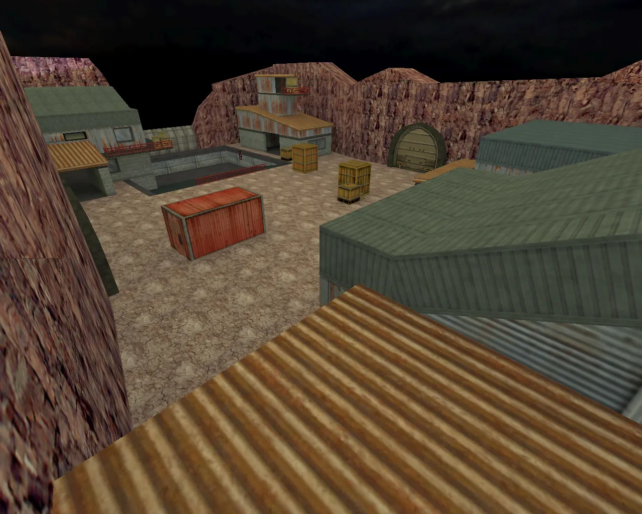 Скриншот  awp_nuke — AWP карта для CS 1.6: тактика, точки, .nav, оптимизация, чистый запуск