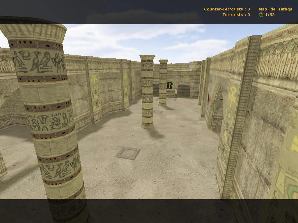 Скриншот  Карта de_safaga для CS 1.6 — баланс и тактика