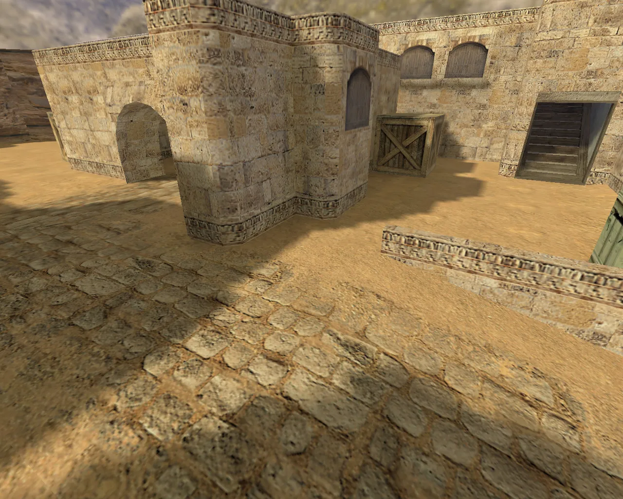 Скриншот de_avangard для CS 1.6: точки, заходы за CT/T, .nav для ботов и оптимизация карты