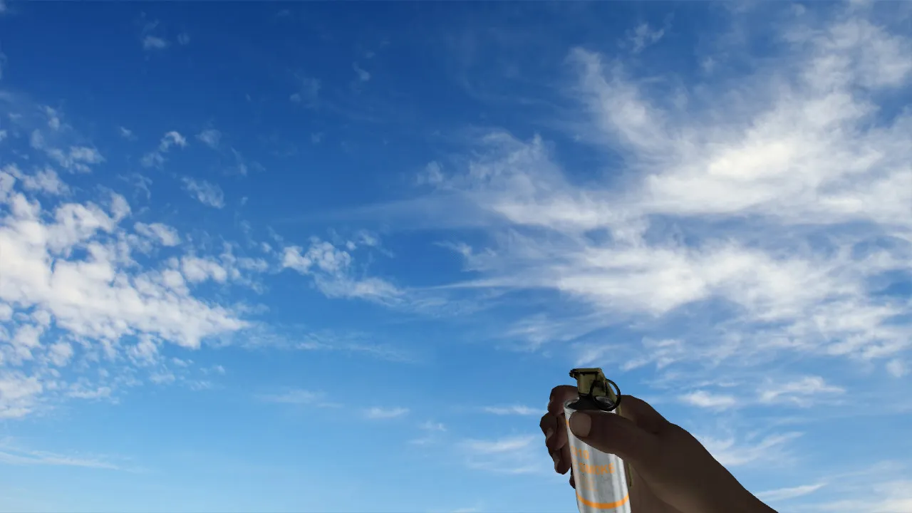 Скриншот  Пак моделей оружия «Пиратские руки» для CS 1.6: v_, p_, w_ модели, звуки, анимация осмотра, текстуры и настройка