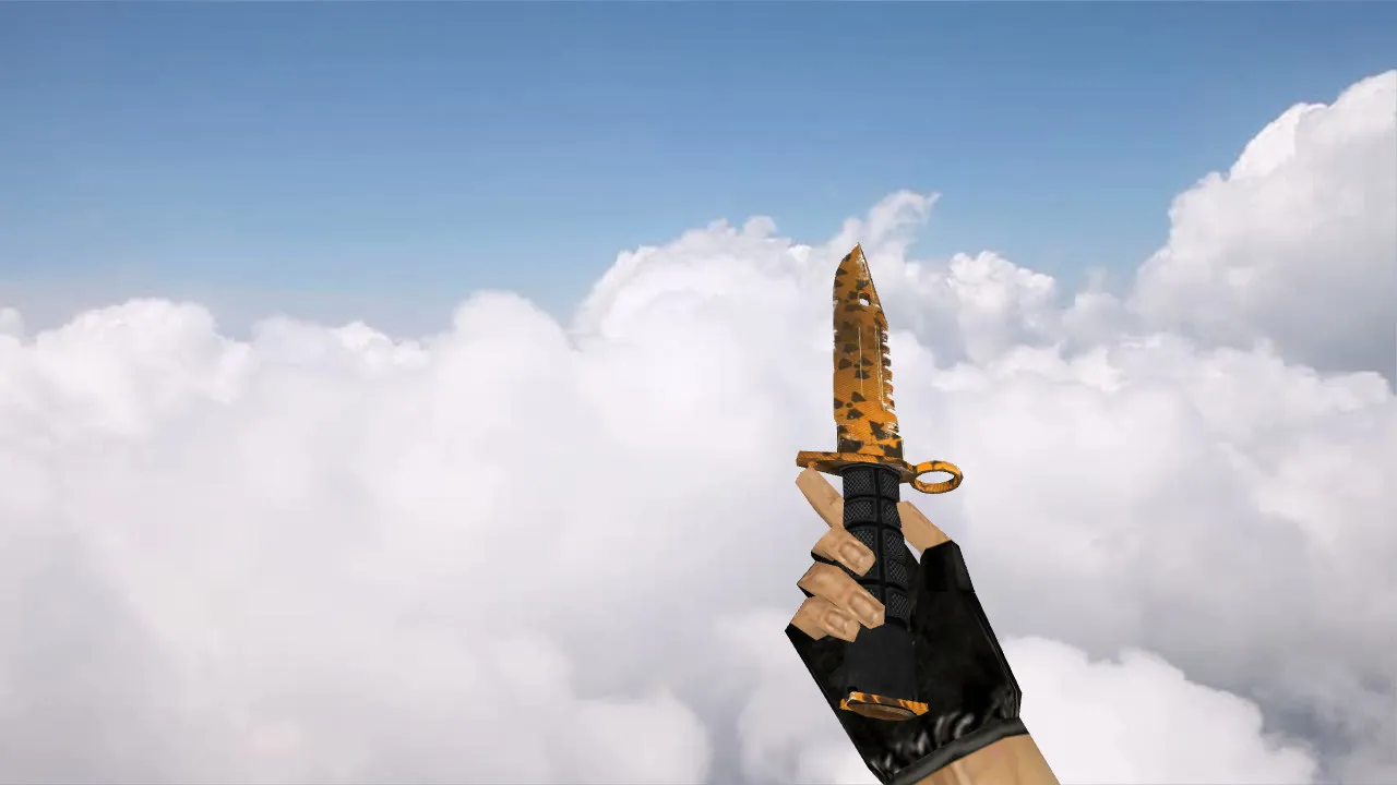 Скриншот Модель «Штык-нож M9 Реактор» для CS 1.6: v_, p_, w_ модели, звук, анимация осмотра и качество текстур