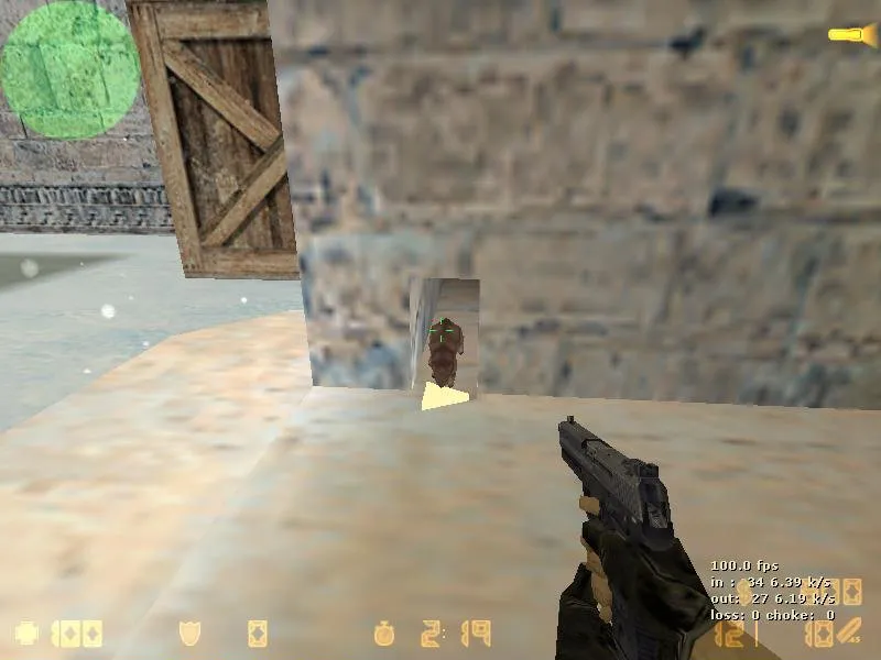 Скриншот  de_dust2_christmas2 — DE карта для CS 1.6: точки, .nav, оптимизация и настройка для сервера