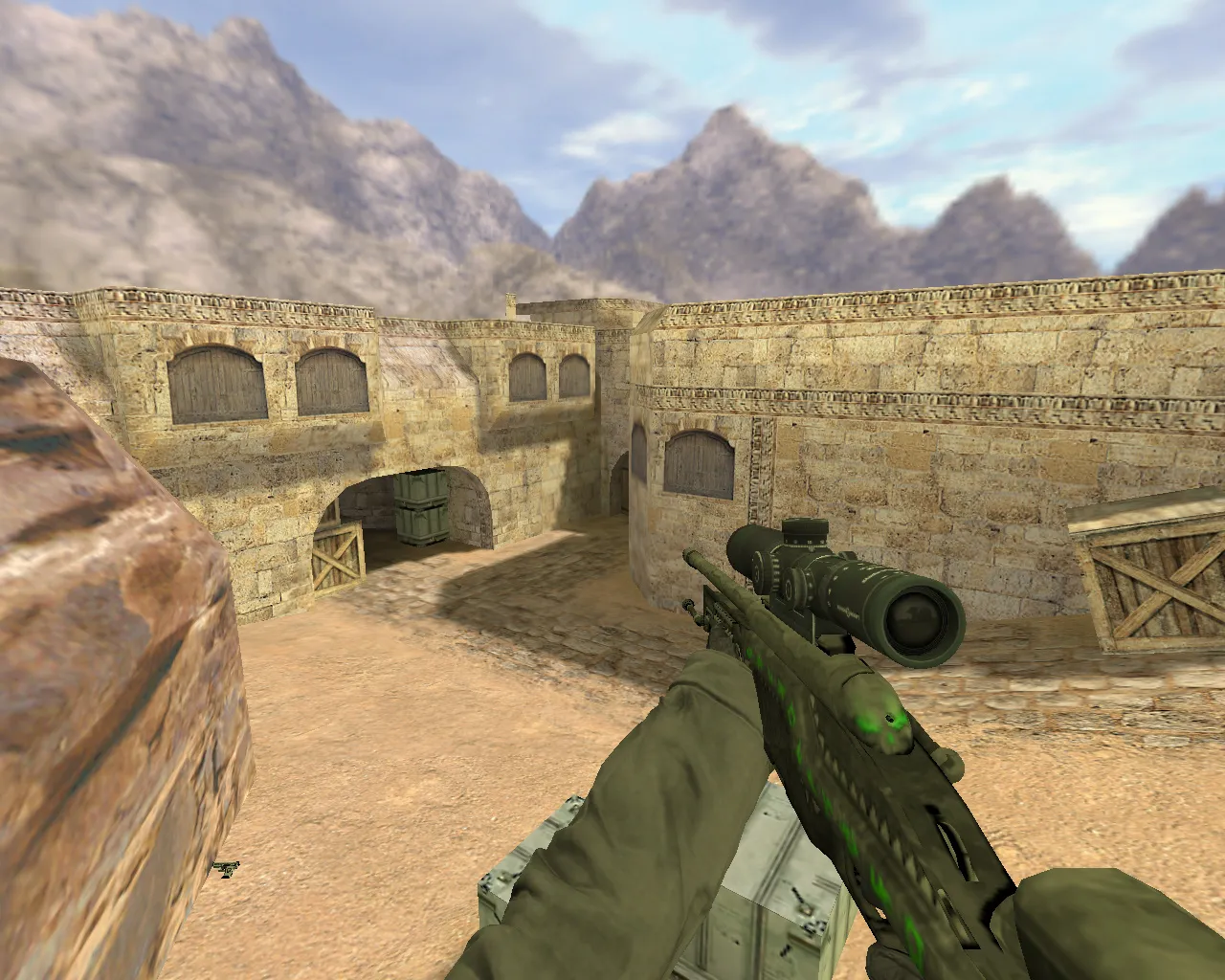 Скриншот Модель SSG-08 Некромант для CS 1.6 — Качественные текстуры и анимации