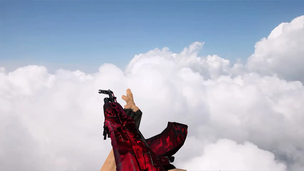 Скриншот Модель «AK-47 Banshee» для CS 1.6 - Качественные текстуры и анимация