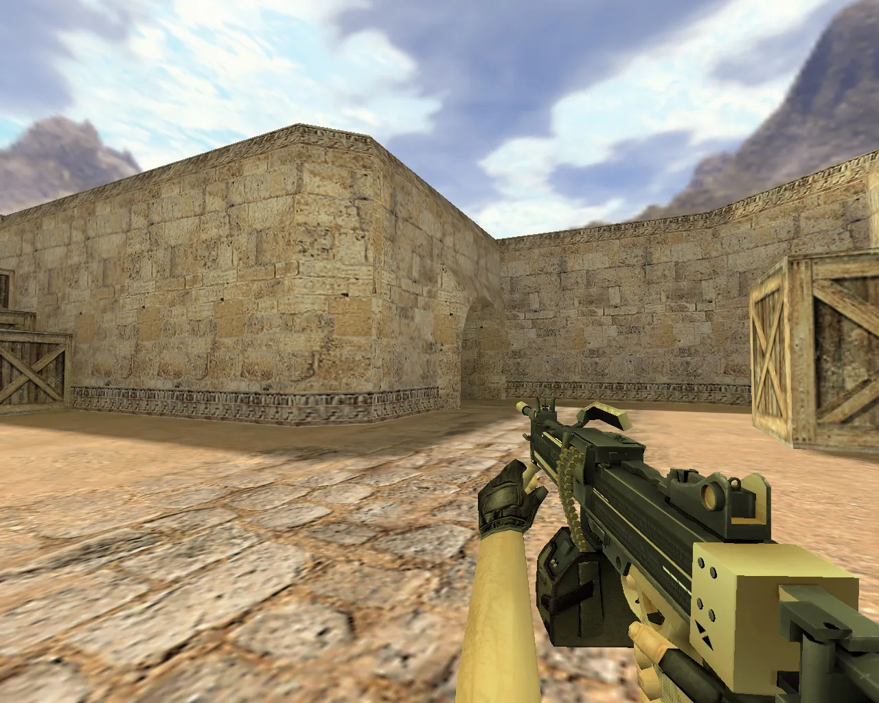 Скриншот Модель «Negev Пустынная атака» для CS 1.6