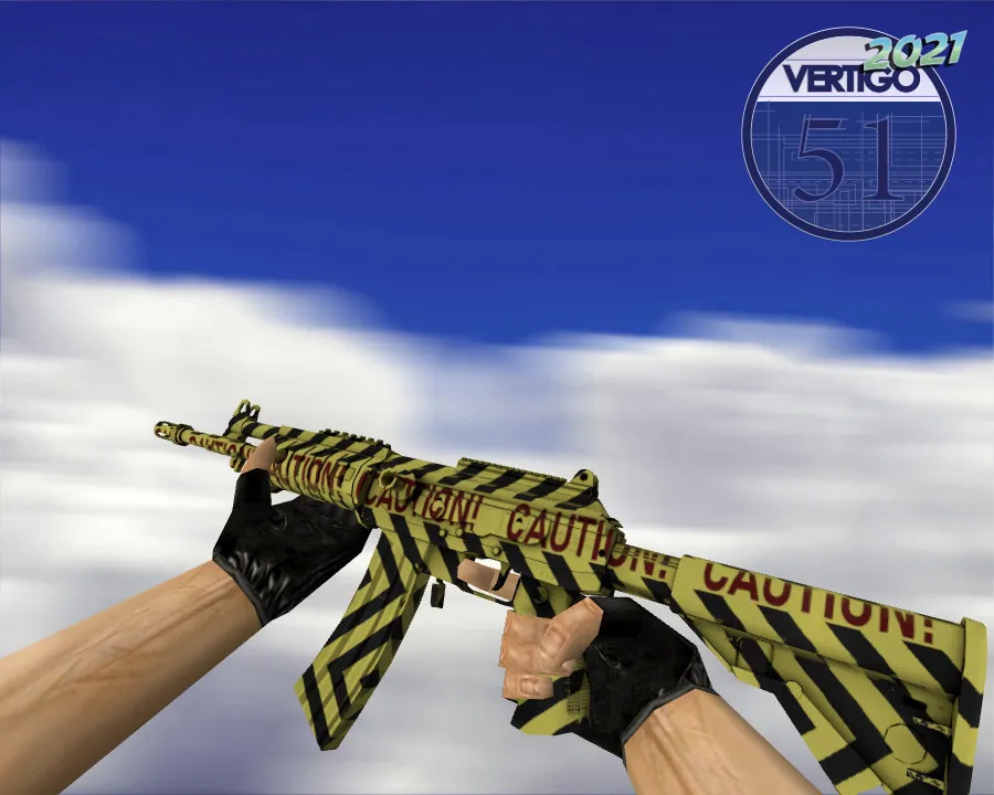 Скриншот Автомат «Галиль» для CS 1.6 - Модель с уникальным стилем