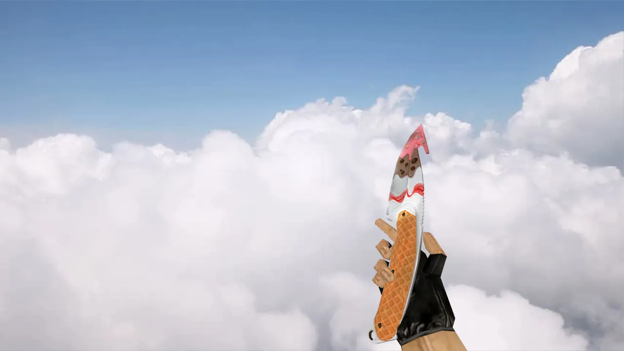 Скриншот Модель ножа «Gut Knife Revenge is Sweet» v_ модели для CS 1.6: звуки, анимация осмотра, текстуры и настройка