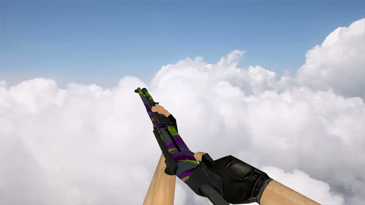 Скриншот Модель XM1014 «Зигги» для CS 1.6 - Качественные текстуры и анимация