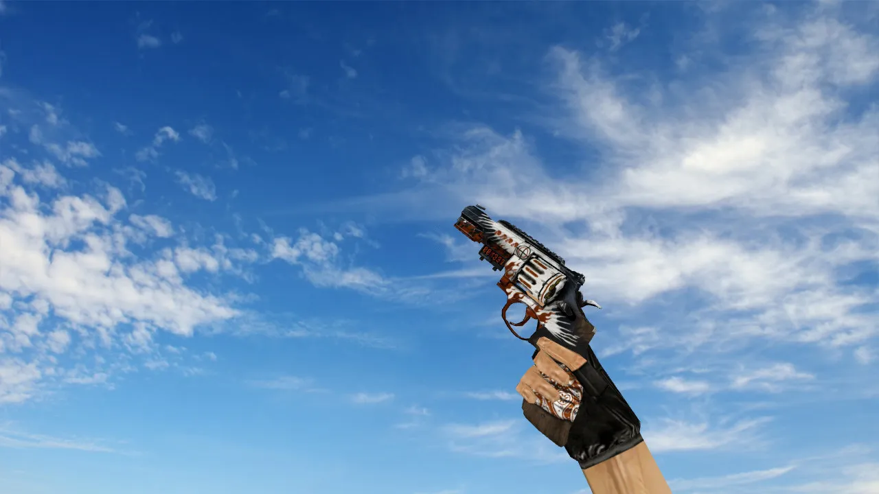 Скриншот Модель R8 Revolver Veteran v1 для CS 1.6 - Уникальное оружие