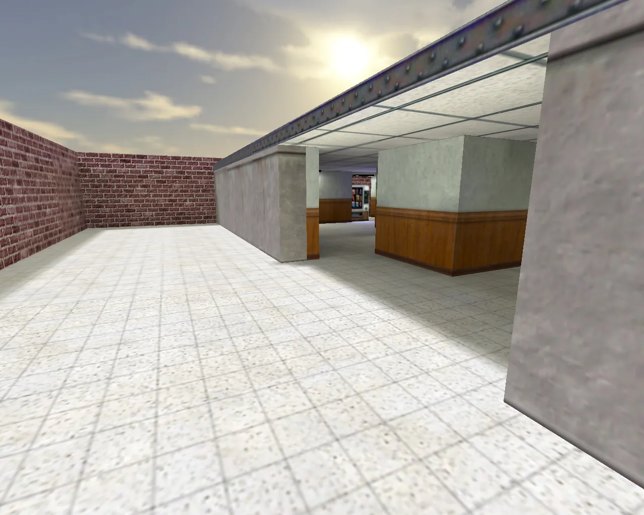 Скриншот  Карта ka_office для CS 1.6: ножевые раунды, точки, баланс сторон, .nav и оптимизация (wpoly/epoly)