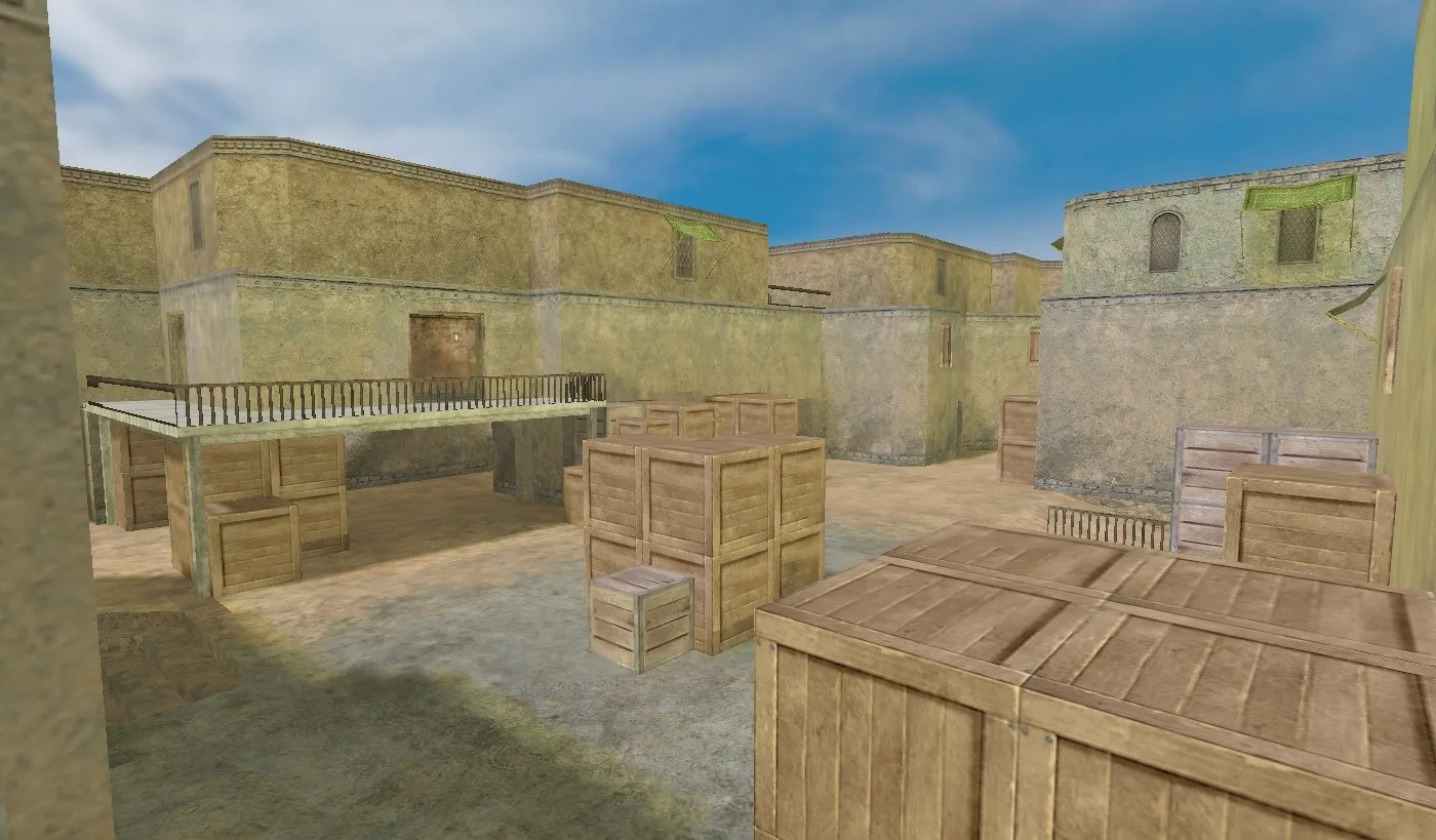 Скриншот  Карта «de_rwa_rc1» для CS 1.6 - Тактика и детали