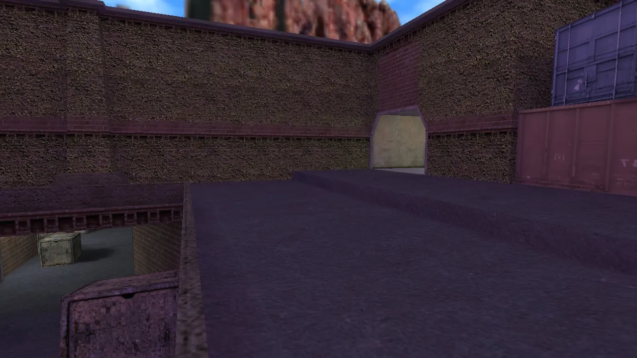 Скриншот  Карта de_trust для CS 1.6: тактические особенности и стратегии