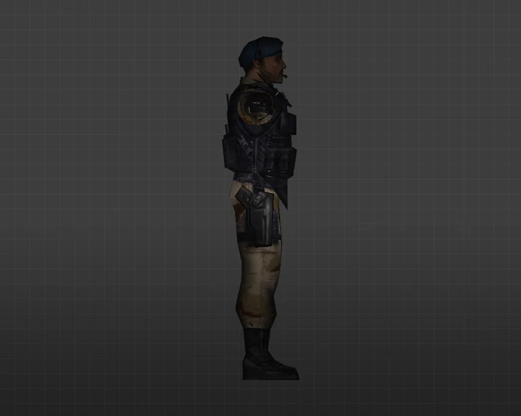 Скриншот Модель «Арабский солдат» для CS 1.6 — уникальный скин с высококачественными текстурами