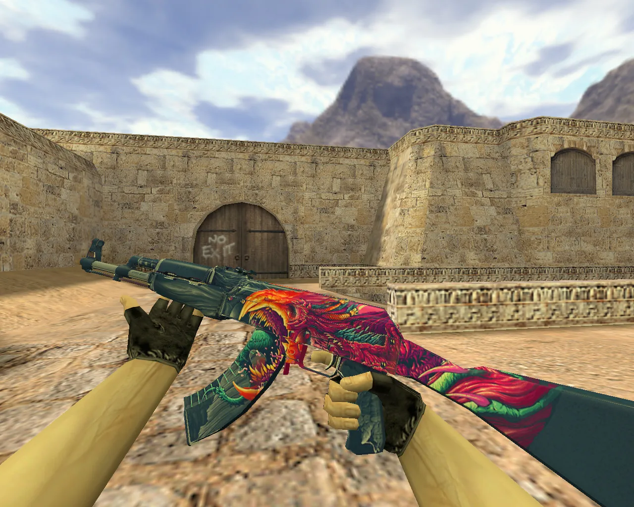 Скриншот Модель АК-47 Скоростной зверь для CS 1.6