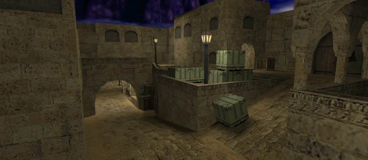 Скриншот Карта «de_pl_nitedust2» для CS 1.6