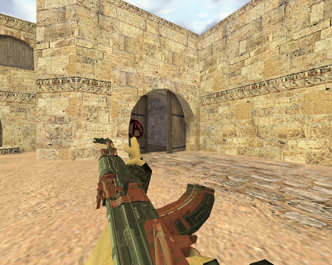 Скриншот Модель AK-47 Orbit Mk01 для CS 1.6 — Качество и Стиль