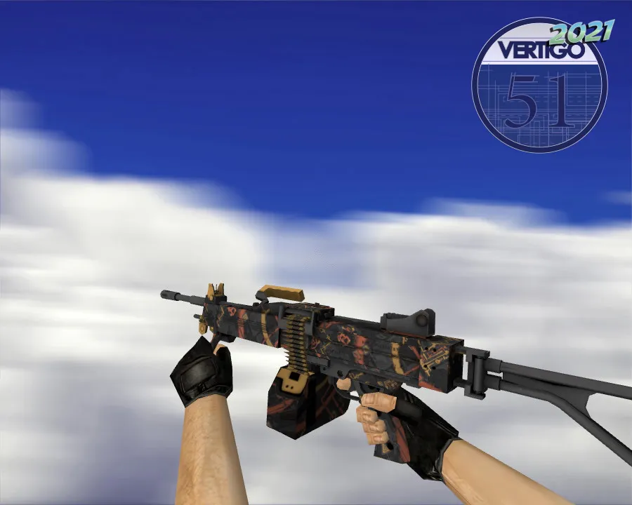 Скриншот  Пак скинов «Vertigo 2021» для CS 1.6: v_ p_ w_ модели оружия, звуки и осмотр