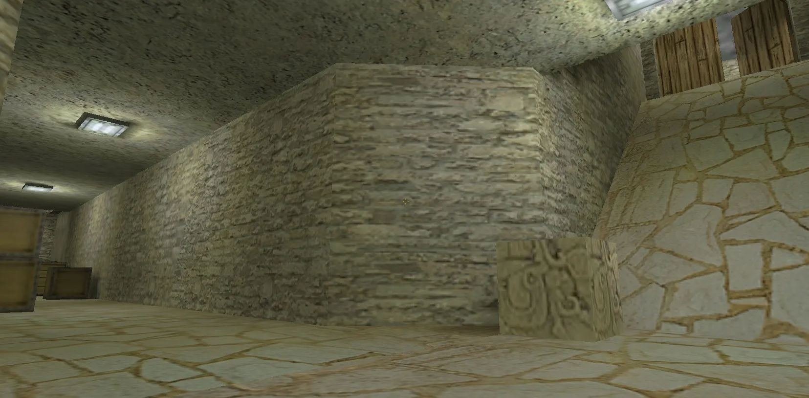 Скриншот  de_aztecx для CS 1.6 — карта для праков и катки, баланс сторон, тактические точки, .nav и оптимизация