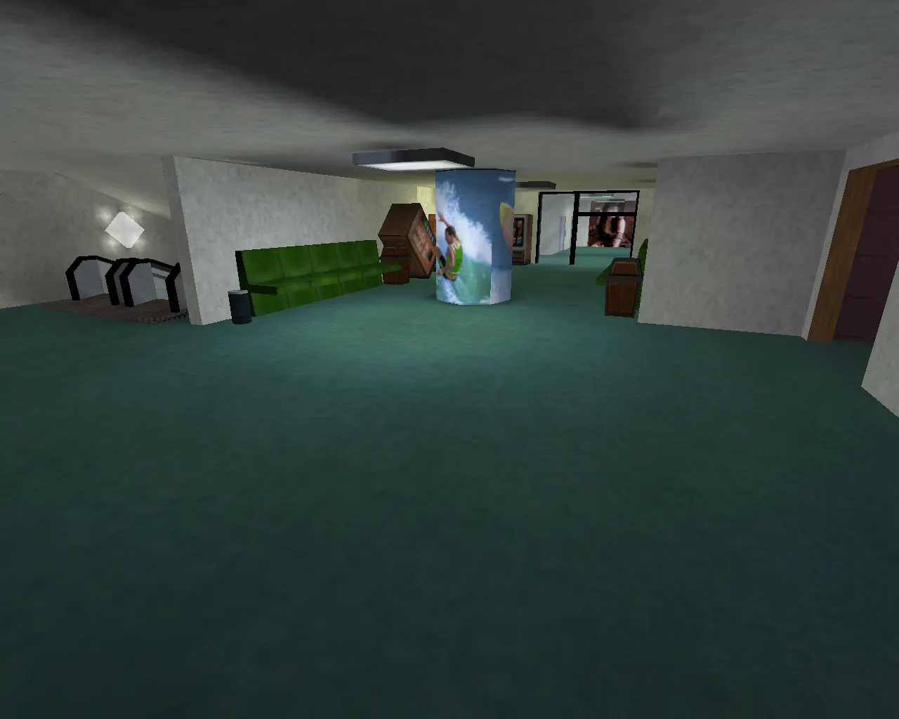 Скриншот  Карта cs_cinema для CS 1.6: планировка, точки, баланс сторон и запуск без лагов