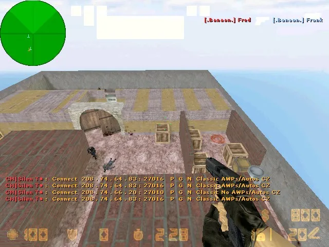 Скриншот  Карта de_walls для Counter-Strike 1.6 - Оптимизация и Тактика