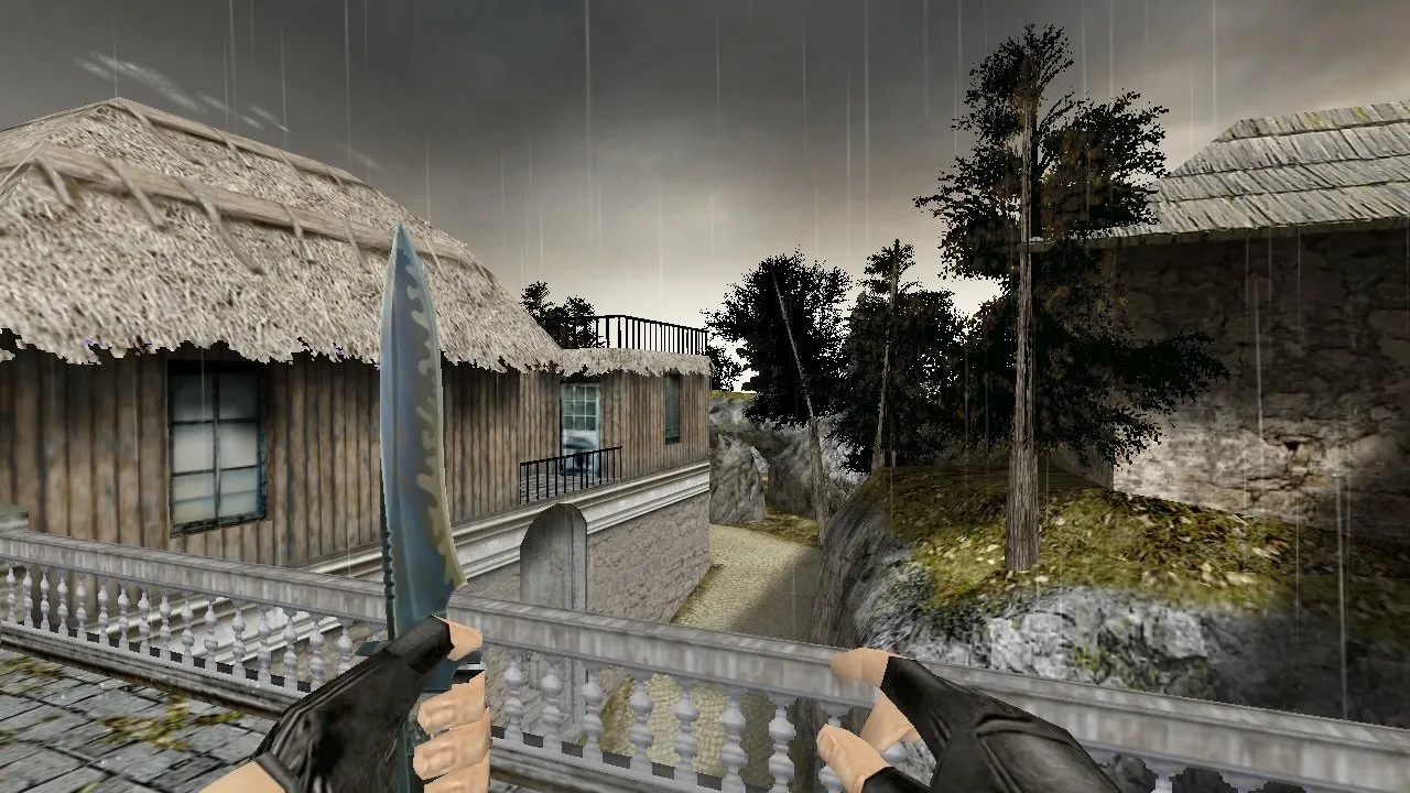 Скриншот  Карта «de_via» для CS 1.6: Тактические особенности и советы