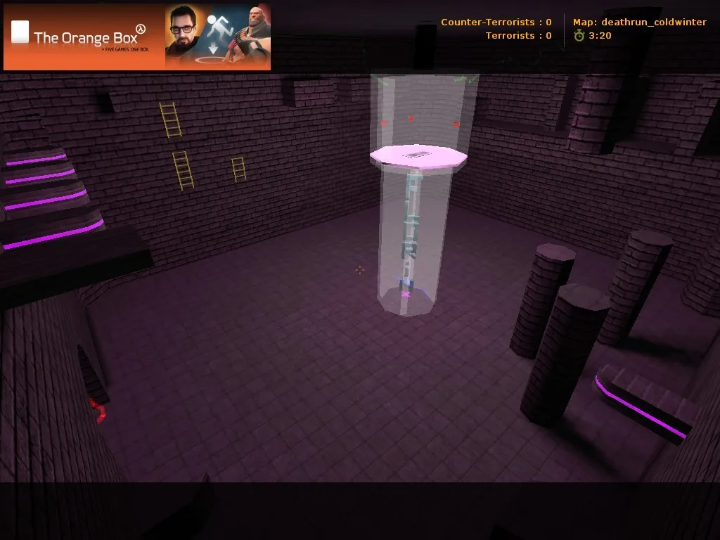 Скриншот Карта «deathrun_coldwinter» для CS 1.6