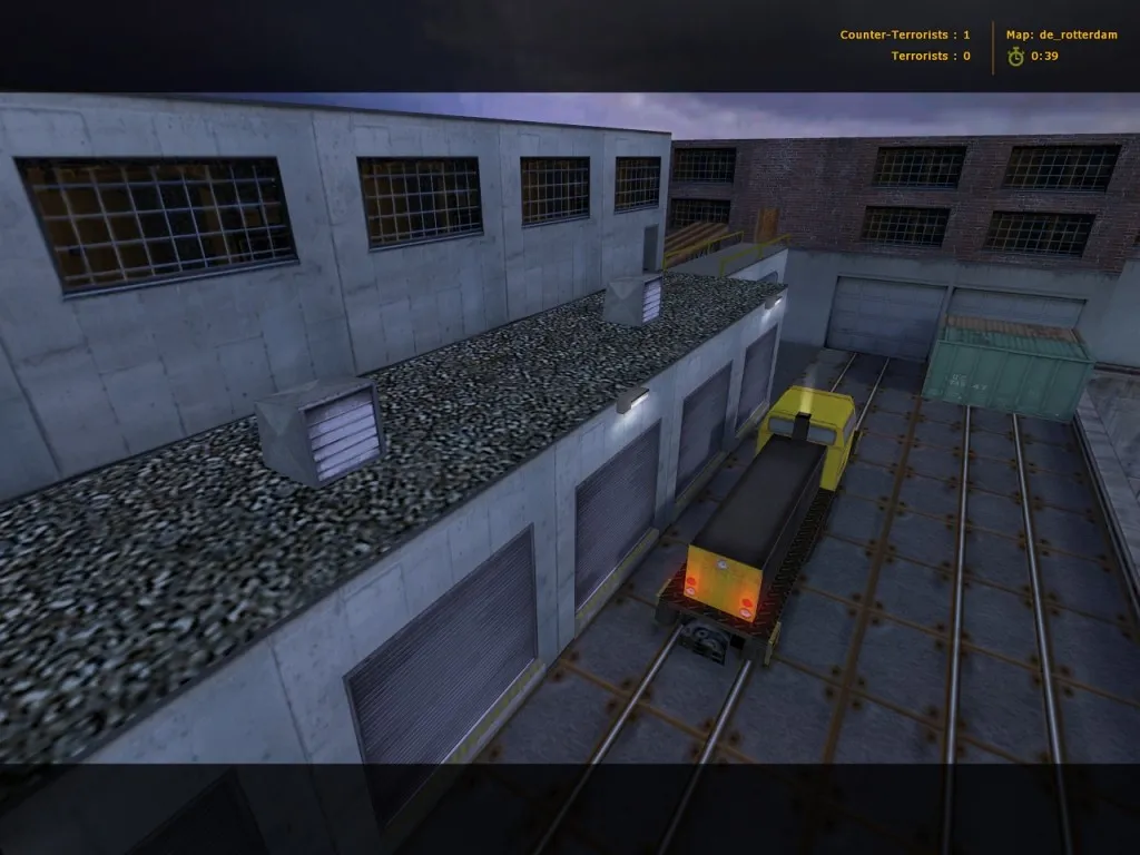 Скриншот  Карта de_rotterdam для CS 1.6 – Подробный обзор и тактики