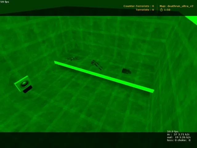 Скриншот Карта «deathrun_all_green» для CS 1.6