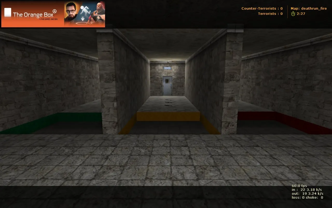 Скриншот Карта «deathrun_fire» для CS 1.6