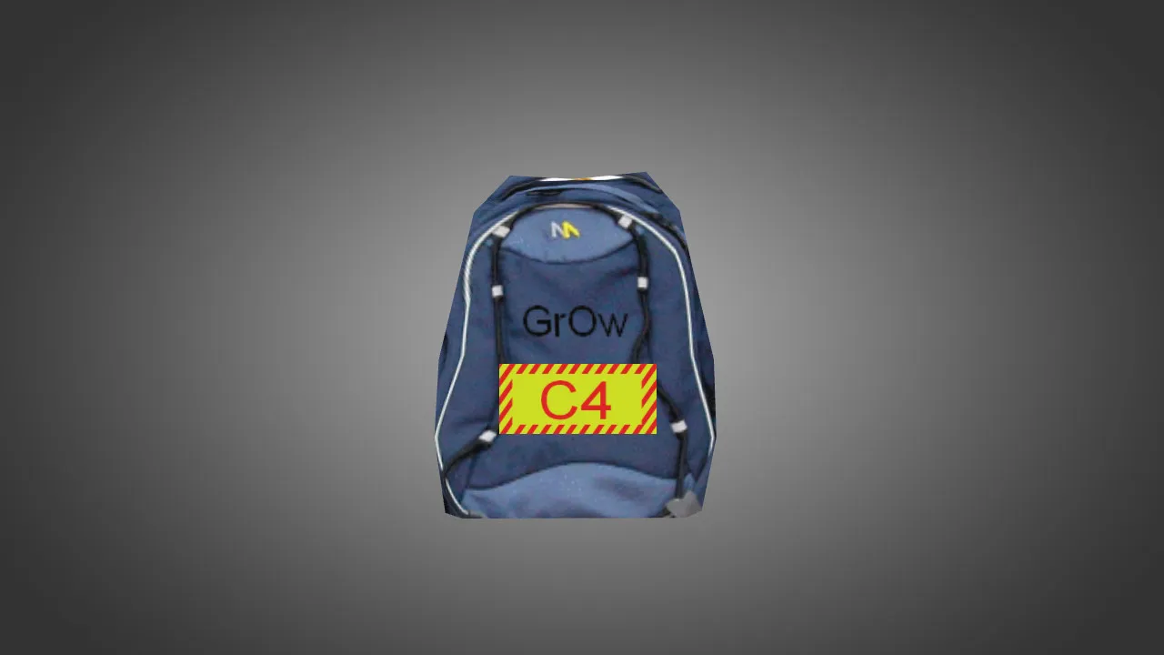 Скриншот Модель «School Backpack» (v_, p_, w_) для CS 1.6: звуки, анимация осмотра, текстуры рюкзака