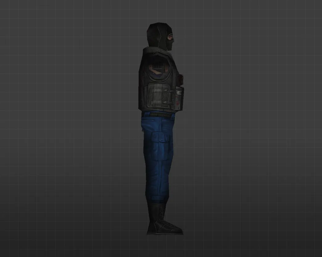 Скриншот Модель «GIGN-мутант» для CS 1.6 - Уникальные скины для игроков