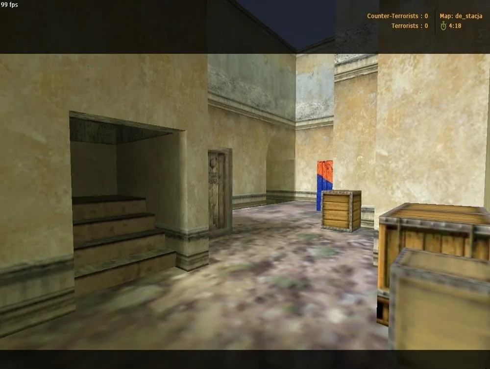 Скриншот  Карта de_stacja для CS 1.6: Полный обзор и тактики