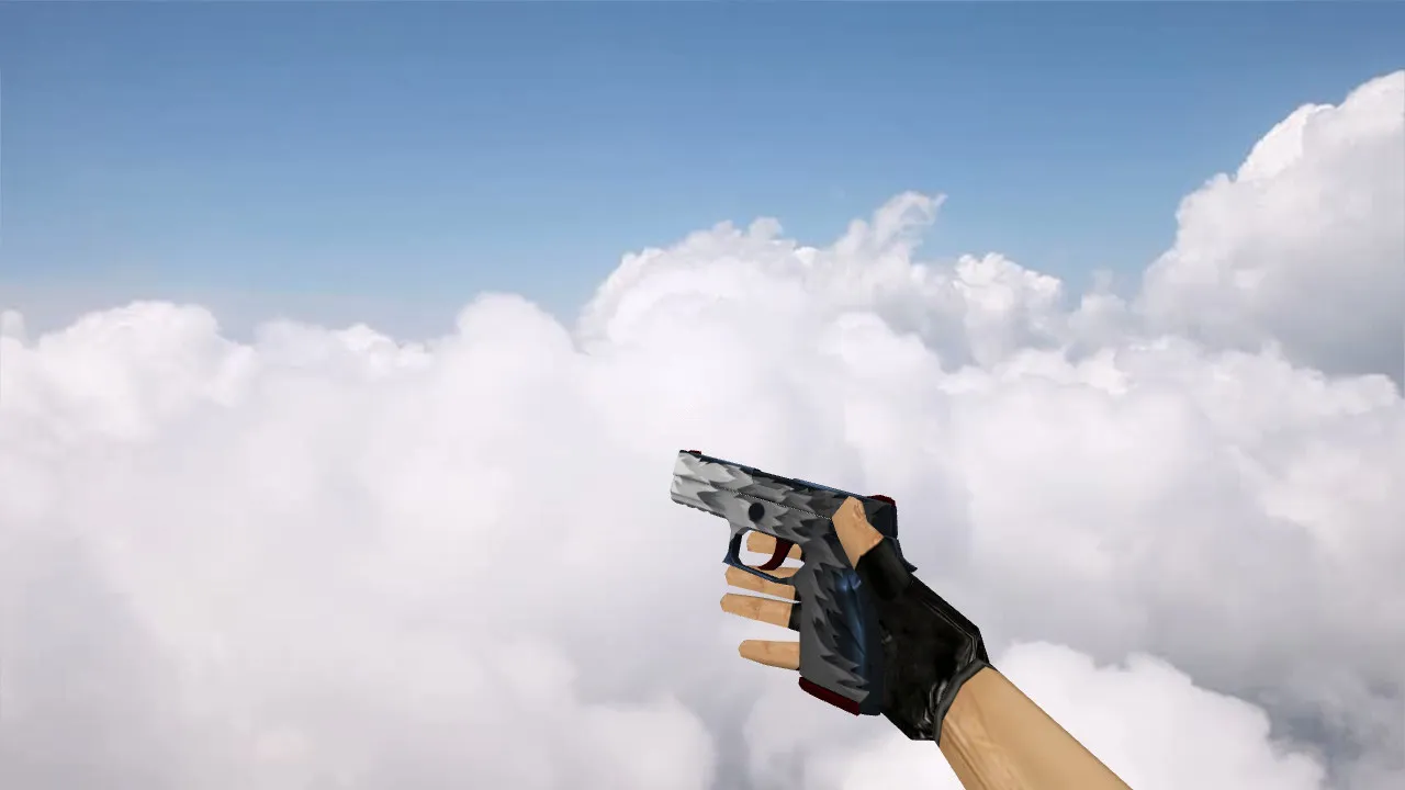 Скриншот Модель P250 White Fang для CS 1.6 - Скачай и играй!