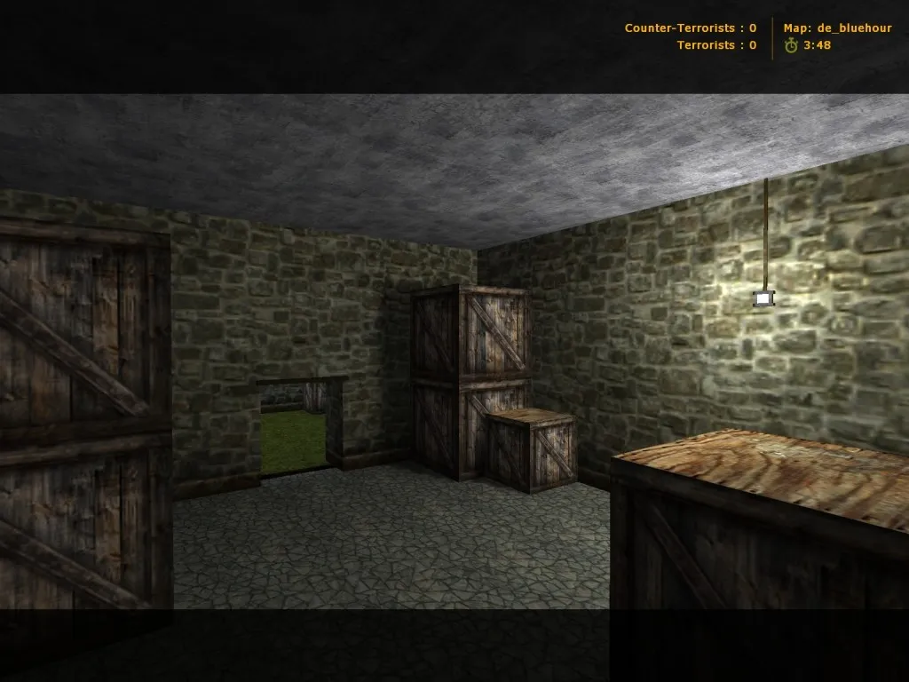 Скриншот de_bluehour для CS 1.6 — обзор карты, тактика за Т и КТ, навигация ботов и оптимизация