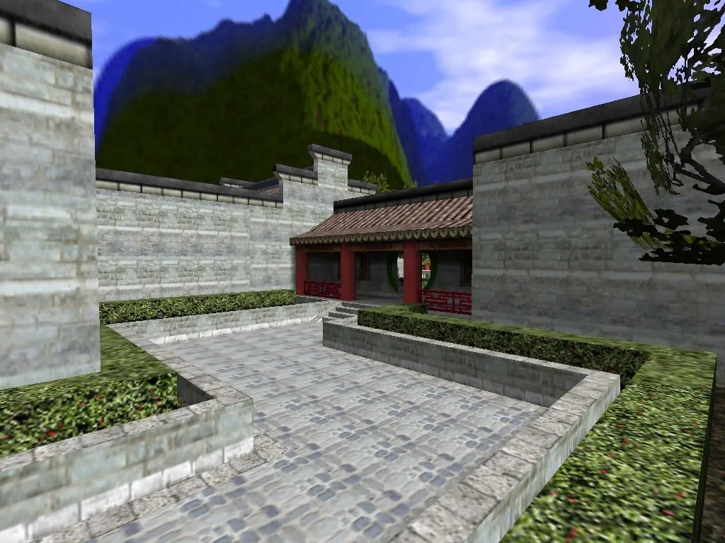 Скриншот Карта «de_bamboo» для CS 1.6